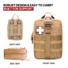 Orca Tactical MOLLE Rip-Away EMT Medical First Aid Pouch (Bag Only) (Coyote)
