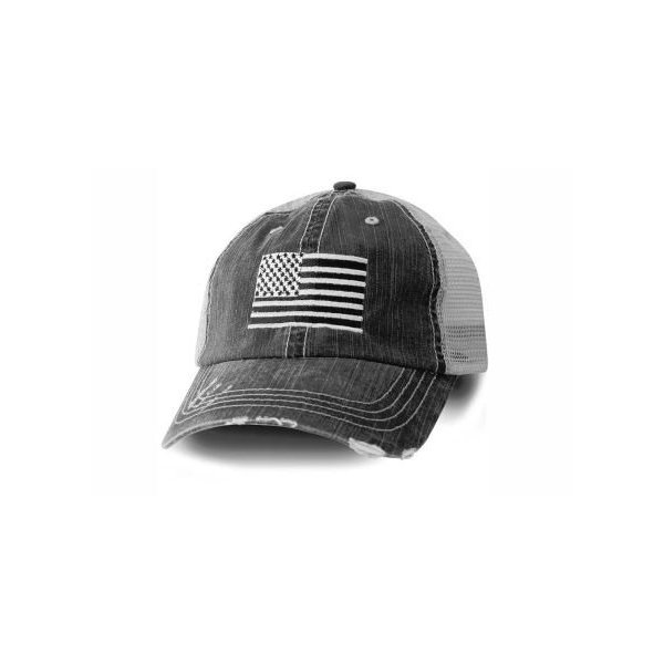 Honor Country USA American Flag Baseball Cap Black