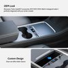 Tesla USB Hub(White) OEM Design by Mowlicas, Retractable Car Fast Charger in Interior Center Console is Necessary Tesla Model Y/3 Accessories 2023/2022/2021, Gifts for Tesla Owners