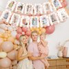 Groovy Photo Banner First Birthday Baby Photo Banner Monthly Milestone Photo Banner for Groovy One Party Decorations