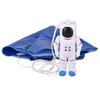 Forest & Twelfth Pack of 48 Astronaut Paratrooper Mini Figures 3” Bulk Astronaut Toys, Fun Parachute Toys for Kids, Great as Party Favors, Stocking Stuffers, Develops Imagination