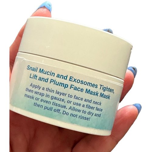 Diva Stuff Korean Snail Mucin and Exosomes Tighten, Lift and Plump Face Mask
