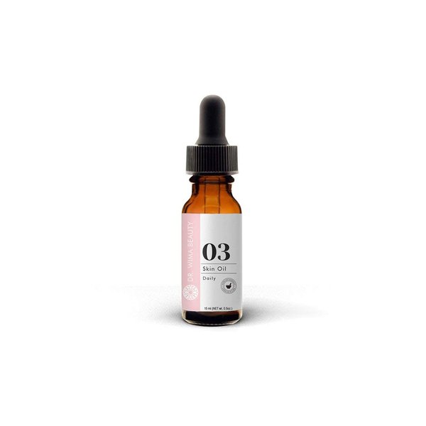 DR WIMA BEAUTY 03 SKIN OIL Turmeric Balancing and Clarifying Facial Oil 0.5 oz