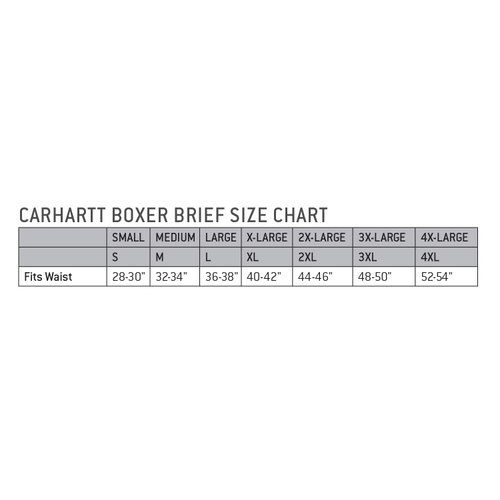 Carhartt mens Cotton Polyester 2 Pack Boxer Briefs, Black, Medium US