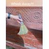 Small Whisk Broom Handheld Brush Whisks of 11 Inch Away Dust, Dirt & Debris Brush Head,Authentic Hand Made All Hand Broom.Perfect for Indoor Outdoor and Car/Broom has Soft bristles(1 Piece)