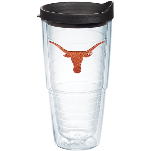 Tervis Made in USA Double Walled University of Texas Longhorns Insulated Tumbler Cup Keeps Drinks Cold & Hot, 24oz, Primary Logo