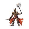 Papo "Knight with A Triple Battle Axe" Figure, Black/Orange