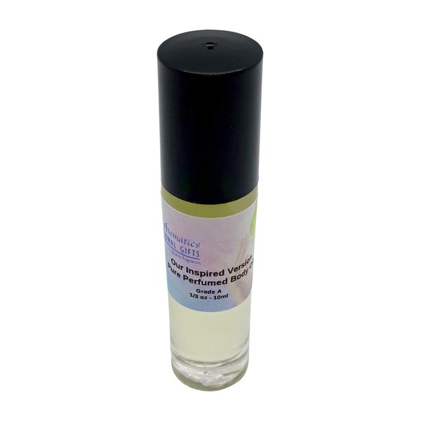 Jane Bernard Offers FLEURS FATALE Impression Perfume Body oil for Women_10ml (1/3 glass roll on)_fits in the purse or pocket. No Alcohol_NOT Original Perfume