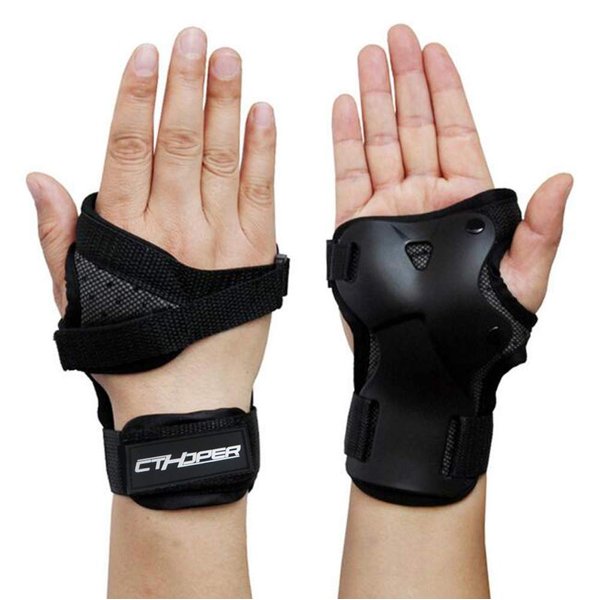 CTHOPER Impact Wrist Guard Protective Gear Wrist Brace Wrist Support for Skating Skateboard Skiing Snowboard Motocross Multi Sport Protection (L)