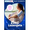 Superior Source Zinc Lozenjets, Zinc (5 mg), Vitamin C (15 mg), Quick Dissolve MicroLingual Tablets, 60 Ct, Supports Immune, Skin and Antioxidant Health. Non-GMO