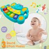 Baby Piano Toys, Baby Music Toys Baby Light Up Toys for 12 18 36 Months, Baby Girl Toys Infant Toys, Baby Einstein Musical Toys (Elephant)