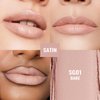 Oulac Beige Lipsticks for Women, Pale Nude Matte Lip Base, Full Coverage Lip Color, Satin Matte Finish, Cream Texture, Hydrating, Infused with Hyaluronic Acid, Vegan & Clean Beauty 4g SG01 Bare