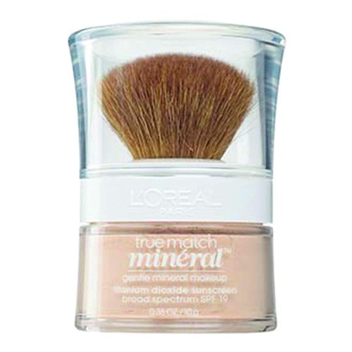 L’Oréal Paris True Match Mineral Loose Powder Foundation, Natural Ivory, 0.35oz