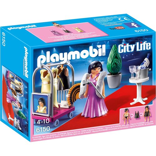 Playmobil 6150 Red Carpet Fashionista Playset Building Kit