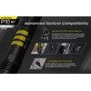 EdisonBright Nitecore P10 V2 1100 Lumen LED Tactical Flashlight with Hard Holster battery carrying case