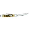 Case Medium Amberbone CV Stockman Pocket Knife, Chrome