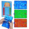 IPIDIPI TOYS Gel-Filled Maze Puzzle – Sensory Squishy Fidget Toy for Kids and Adults, Tactile Gel Pads, Quiet Toys for Toddlers, Stocking Stuffers, Christmas Party Favors and Gifts, Pack of 3