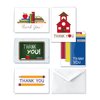 Paper Frenzy School Thank You Note Cards and White Envelopes - 25 pack