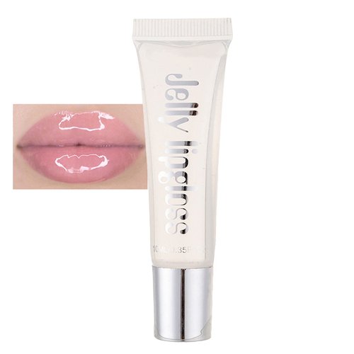Rosarden Hydrating Lip Gloss - Plumping Lip Gloss - Waterproof & Long Lasting Glossy Lip Gloss - Non-Sticky Shiny Lightening Lip Gloss - Moisturizing Juicy Lip Gloss for Woman (Clear)