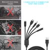 Xahpower 5 in 1 USB Charger Cable Cord for Nintendo NDS Lite/Wii U/New 3DS(XL/LL),3DS(XL/LL),2DS,DSi(XL/LL),NDS/GBA SP(Gameboy Advance sp),PSP 1000 2000 3000