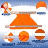 Blaze Orange Dog Vest High Visibility Outdoor Dog Safety Vest,Dog Hunting Vest Reflective Dog Vest Make Your Dog More Visible and Safe in Hunting Season or for Dog Night Walking,Activities