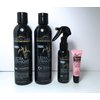 Dominican Magic Ultra Straight 3 Shampoo 8 Oz, Ultra Straight 4 Leave In Conditioner 8 Oz and Ultra Straight 5 Thermal Protector 2 Oz"Free Starry Sexy Kiss Lip Plumping 10 Ml"