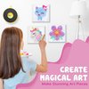 Hapinest String Art Craft Kit for Kids Ages 10-12 and Up, 3D String Art Kit Crafts for Teens, Birthday Gifts for Tween Girls Ages 10 11 12 Years Old and Up, Makes 3 Designs - Unicorn, Cat, and Flower