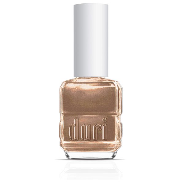 duri Nail Polish, 775 Vinyl Records, Gorgeous Tan with Golden Shimmer, Full Coverage, Quick Drying, Long Lasting, 0.45 Fl Oz