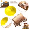 55 Pcs West Cowboy Themed Party Decoration Wild Western Theme Party Hanging Swirl Supplies Western Cowgirl Party Hanging Decorations for Kids Birthday Party Western Wild Cowboy Party Favors(Cowboy)