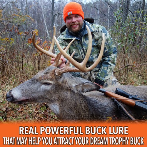 Nationwide Scents Deer Urine Wick for Hunting - Hunting Scent Buck Attractant for Whitetail Deer - Doe Pee Wick for Scent Drags - Rut Scent Buck Lure