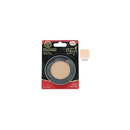 Cordoban Maja Pressed Powder| Delicately Scented Pressed Powder, Mirror and Tassel Compartment for Flawless Skin; 0.53 Ounces