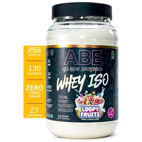 All Black Everything 25g Whey Protein Powder | Fruity Cereal Milk | 27 Servings | Whey Protein Isolate | Low Carbs & Low Sugar | MCTs