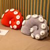 Yoholto Octopus Tentacles Plush Pillow, Tentacles Stuffed Animal, Interesting Plush Gift for Kids Adults(17.7 * 13.7in,Gray)