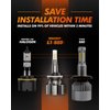 SEALIGHT 880 LED Fog Light Bulbs or DRL, 6000K White, Over 50000 Hours Lifespan, 885 893 899 Fog Light, Super Bright Fog Light Bulbs, Can-bus Error Free, Plug and Play, 360-degree Illumination
