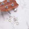 MECCANIXITY 4 Set Gold Guitar Nuts and Washers for Electric Guitar Bass