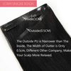 Loxxy Seamless Clip in Hair Extensions Human Hair 18 Inch Seamless Human Hair Clip in Extensions Jet Black Hair Extensions Clip ins Skin Weft Invisible Natural #1 7 Pcs 110 Gram
