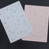 Guapa 3pcs Tiny Tattoo Practice Skin over 80 Unique Stencil Designs Realistic Replication Tattoo Stencil Designs for Real Tattoos (Pink Sheet)