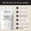 JUST INGREDIENTS Protein Powder | Vanilla Protein Powder Made with 100% Grass Fed, Non Denatured Whey | Four Different Protein Sources from Organic Whole Food Ingredients | 15 Servings | 22g Protein