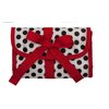 ORB Travel-JP100-B-Polka Dots-Black/White/Red-Jewelry organizer roll cosmetic bag accessories travel bag
