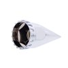 United Pacific 10569 33mm x 4 ¾” Chrome Plastic Super Spike Thread-On Nut Covers Caps, 33mm Thread-On Lug Nut Fitting, Truck Accessories - Pack of 10