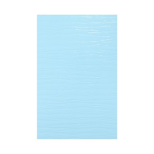 MECCANIXITY PVC Ripple Water Sheet Miniature Roof Tiles Mini Dolls Houses Set for DIY Model Dolls Houses Garden Sand Table Light Blue Flow Pattern 33x22cm/1.3x0.87"