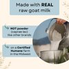 Way Natural Real Goat Milk Lotion, Travel Size, Bulk - Soothing, Creamy, Dry Skin Relief - Coconut & Grapeseed Oils - Goat Milk Hand Cream/Body Lotion - Unscented, 3 (2oz) Tubes