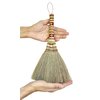 Small Whisk Broom Handheld Brush Whisks of 11 Inch Away Dust, Dirt & Debris Brush Head,Authentic Hand Made All Hand Broom.Perfect for Indoor Outdoor and Car/Broom has Soft bristles(1 Piece)