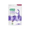 GUM Comfort Slide Floss Picks - Perfect for Tight Teeth - Extra Strong Shred-Resistant Dental Floss, Easy Grip Handle - Dental Flossers for Adults - Fresh Mint Flavor, 90 ct