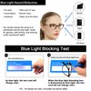 MARE AZZURO Progressive multifocal Blue Light Blocking Reading Glasses For Women Cateye 0 1.0 1.5 2.0 2.5 3.0 3.5 4.0 (Brown, 2.50)