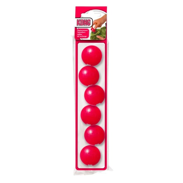 KONG - Replacement Dog Toy Squeakers - Small (6 Pack)