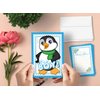 Leigha Marina It's a Boy Penguin Baby Shower Invitations – 20 Cards & 20 Envelopes