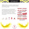 Staino Interdental Brushes Refill – Ultrafine Tapered Brush - 36 2-Brush Units/Box