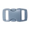 PARACORD PLANET Brand Contoured Side Release Buckle – 3/8 Inch (Gray, 10 Pack)