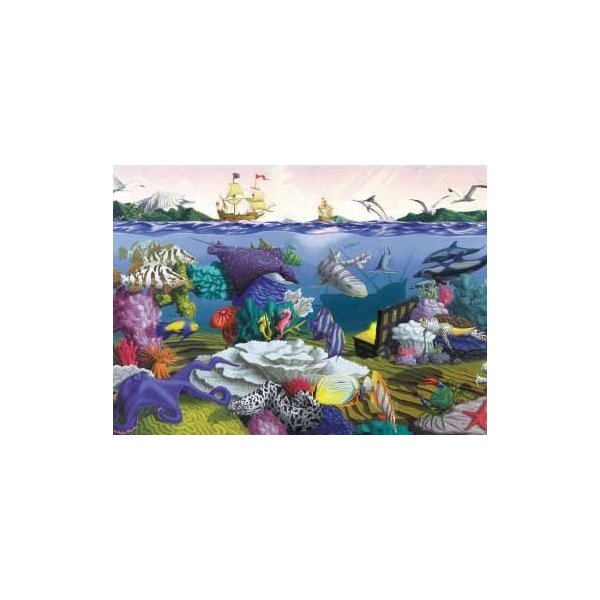 Great American Puzzle Factory Ocean Treasures 1000 Piece Puzzle